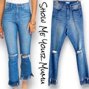 Show Me Your Mumu Brooklyn High Waisted Jeans Women’s Size 25